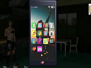 Kinky Brunette Teen 18+ in 3D Cartoon Action