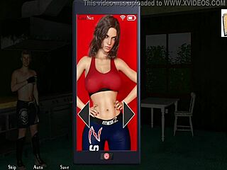 Kinky Brunette Teen 18+ in 3D Cartoon Action