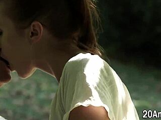 Adorable Teen Takes Hard Anal Pounding Outside in Stunning High Definition