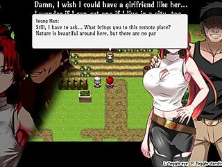 Nuko majin handjob and blowjob scene