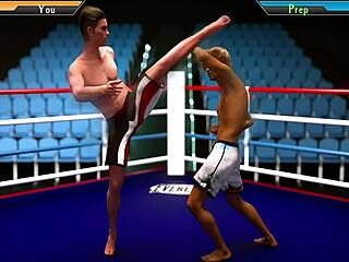 Kinky Brunette Teen 18+ in 3D Cartoon Action