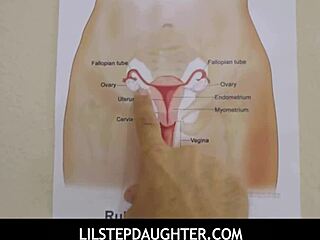 teach your stepdaughter leia rae a proper handjob