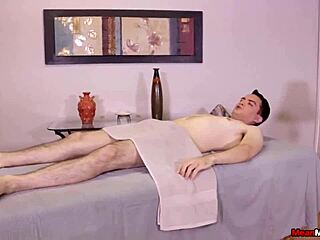 Mean-super hot brunette punishes a poor man