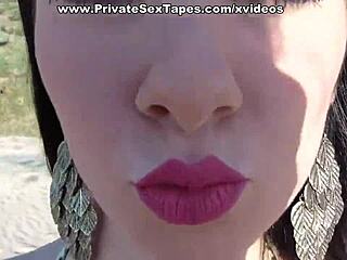 amateur girlfriend fucks dildo and cock 😏