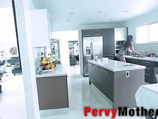 Homemaker Stepmom Secretly Hooks Up with Stepson