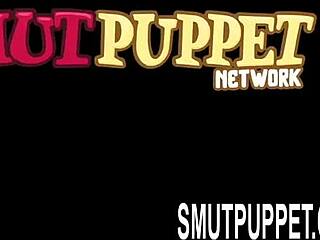 Hey, check these brunette cuties devouring hard cock in compilation!