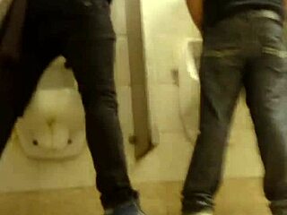 Exploring forbidden desires with gay encounters in a public toilet. What secrets unfold there?