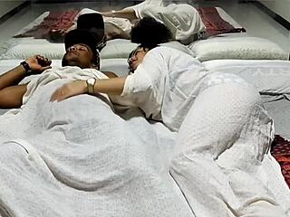 Friend poses as wife for hard fuck