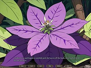 tomboy bangs hard in forest hentai game outdoor