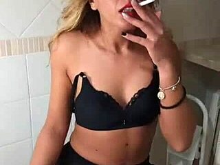 stepfather spies stepdaughter smoking and masturbating in bathroom reality