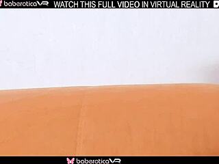 solo sexy roxanne teases with wet pink pussy in vr