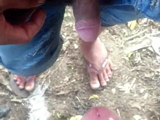 gay outdoor adventure with kcn and tan tao in nature