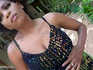 African Casting Where Black Diva Gets Dicked Down by Agent in Model Audition