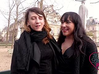 Hey Bianca and Melany, ready for some lesbian fun?