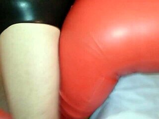 Sexy Wife In Latex Bent Over Doggy!