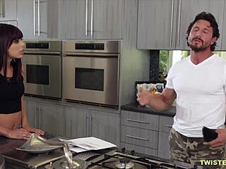 Gina Valentina forgot to hit record, but her taboo redhead blowjob with father-in-law was wild!