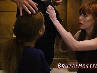 Foot slave gets to fuck sexy girls Alexa Nova and Kendall Woods.