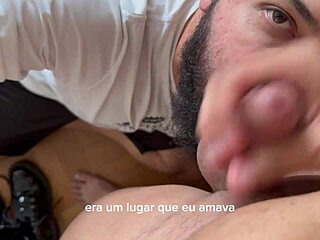 bearded man sucks 41 cocks in full blowjob video no red