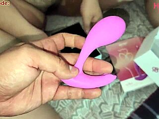 Holy Hell! His Cellphone Controls Honey Play Box Vibrator to Pound My Curvy Ass! Get 20 Off with Code Sado!