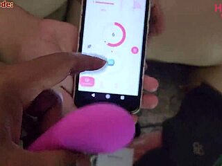 Holy Hell! His Cellphone Controls Honey Play Box Vibrator to Pound My Curvy Ass! Get 20 Off with Code Sado!