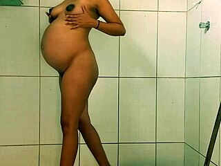 Wow! Trailer Of Stunning 9 Months Pregnant Latina Showing Big Tits And Pussy!