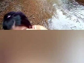 I was so horny at the river and screwed a stranger. Nature fucking feels amazing with Alexachris20!