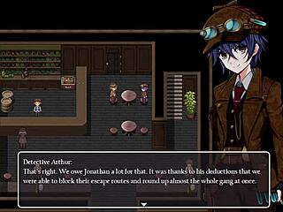 Stop That Hot Blonde Thief From Stealing The Museum's Valuable Piece - Detective Girl Of The Steam City - Part 2