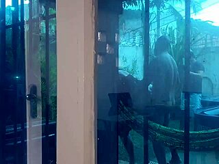 i filmed my cuckold neighbor watching his latina wife get her big ass fucked by huge penises, it's so hot!!