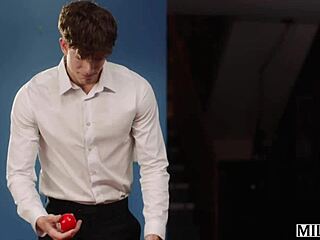 Milfy Venus Schools Young Man at Oral!