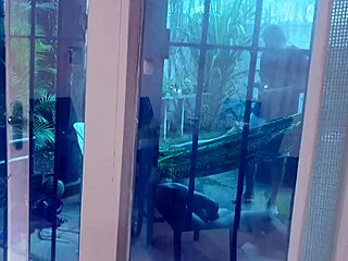 i filmed my cuckold neighbor watching his latina wife get her big ass fucked by huge penises, it's so hot!!