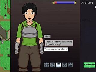 Have the taste of war on the border in this Inc Imperial Gatekeeper hentai game