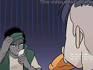 gay guys have sex over pizza