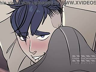 gay guys have sex over pizza