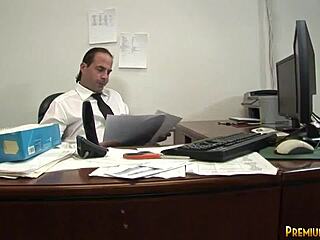 Kenzi Marie Shows Off Huge Tits in Wild Handjob Scene