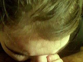 wifey always gives sloppy deepthroat blowjobs to her husband