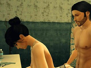 in sims 4 merry farmers part 5, wanna see sexy brunette get assfucked in heels? doggystyle and missionary outdoor.