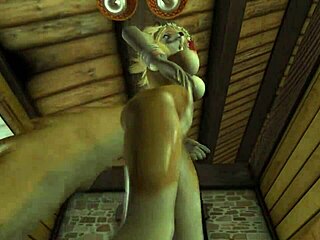 sweet furry yiff with intense anal action