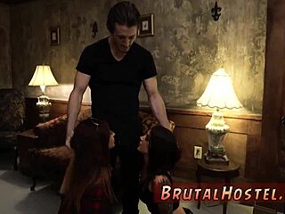 i'm so excited watching ts punish that youthful girl with painful anal bondage.