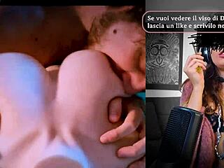 What dirty secrets does busty britney reveal in these italian dialogues with dee z grace?