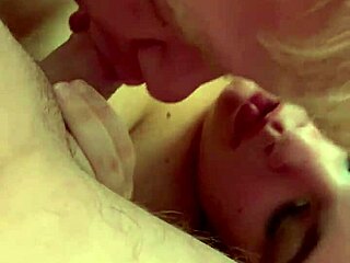 Fucking My Wife While We Share A Cock In Hot Threesome