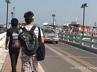 Asian twinks non and golf bareback fuck with kinky intensity