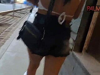 indian babe bent over in car for desperate taxi payment