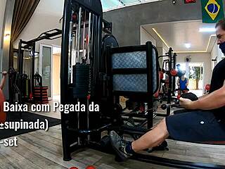 Workout Turns Wild with Flexible Babe in Tight Thong Panties