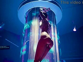 sexy cyber babe lucy flaunts tight naked body