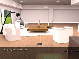 Dreams of Desire: Alex Spying on Latisha Changing Her Dress!