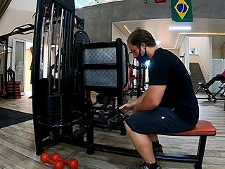 Workout Turns Wild with Flexible Babe in Tight Thong Panties