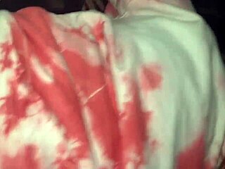 Spinning Her Around for Public Car Action at the Laundromat