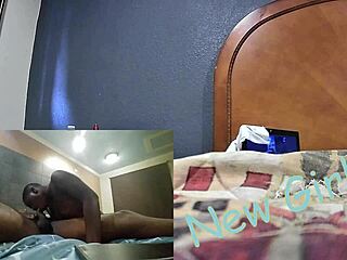 ghetto xxx - thick ebony milf pisses hard in wild hood scene