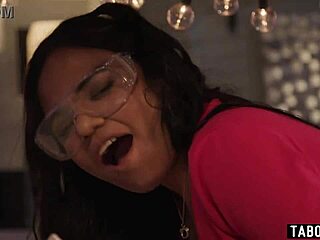 College teens Kimmy Kimm and Summer Col squirt in lesbian dorm threesome with huge tits milf Dee Williams.