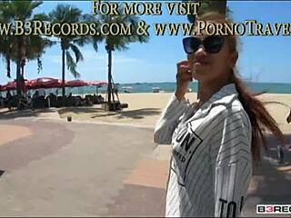 Wow, This Sexy Black Pussy Gets Licked And Fucked By Monster Cock In POV Outdoor Cumshot!